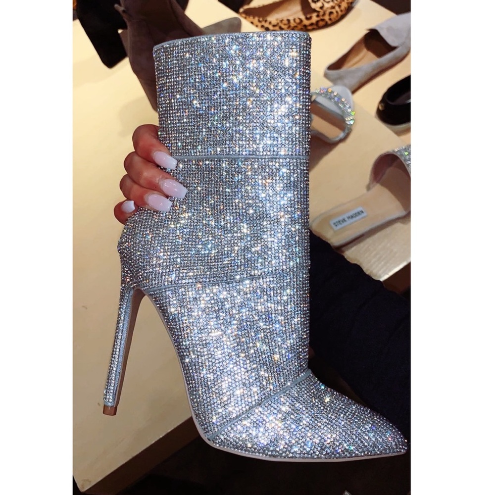 Steve Madden Rinestone Boots